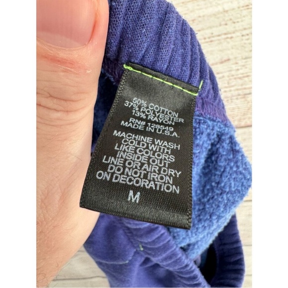 Aviator Nation Lightning Bolt Purple Sweatpants - Picture 8 of 10